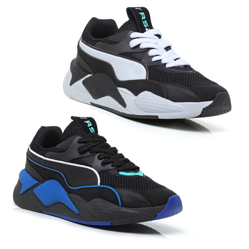Kit 2 Pares Tênis Puma Rs-x 2k Masculino Casual Original Confortável Corrida