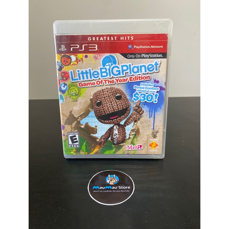 Jogo LittleBigPlanet (Game of the Year Edition) - PS3 - Comprar Jogos