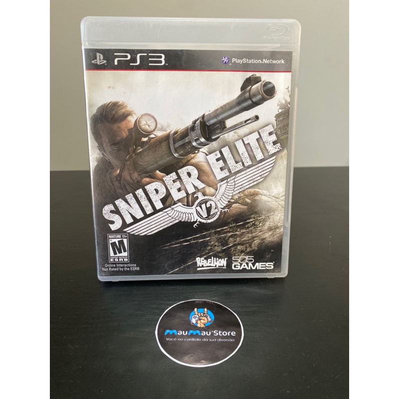 Jogo Sniper Elite V2 Ps3 Mídia Física Original Novo + Nf - 505