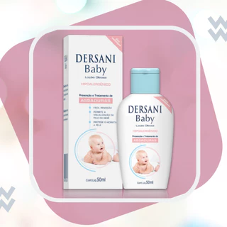 Loção Hidratante Oleosa Infantil Dersani Baby Creme Óleo 50ml Prevenção De Assaduras Hipoalérgico em Oferta na Shopee