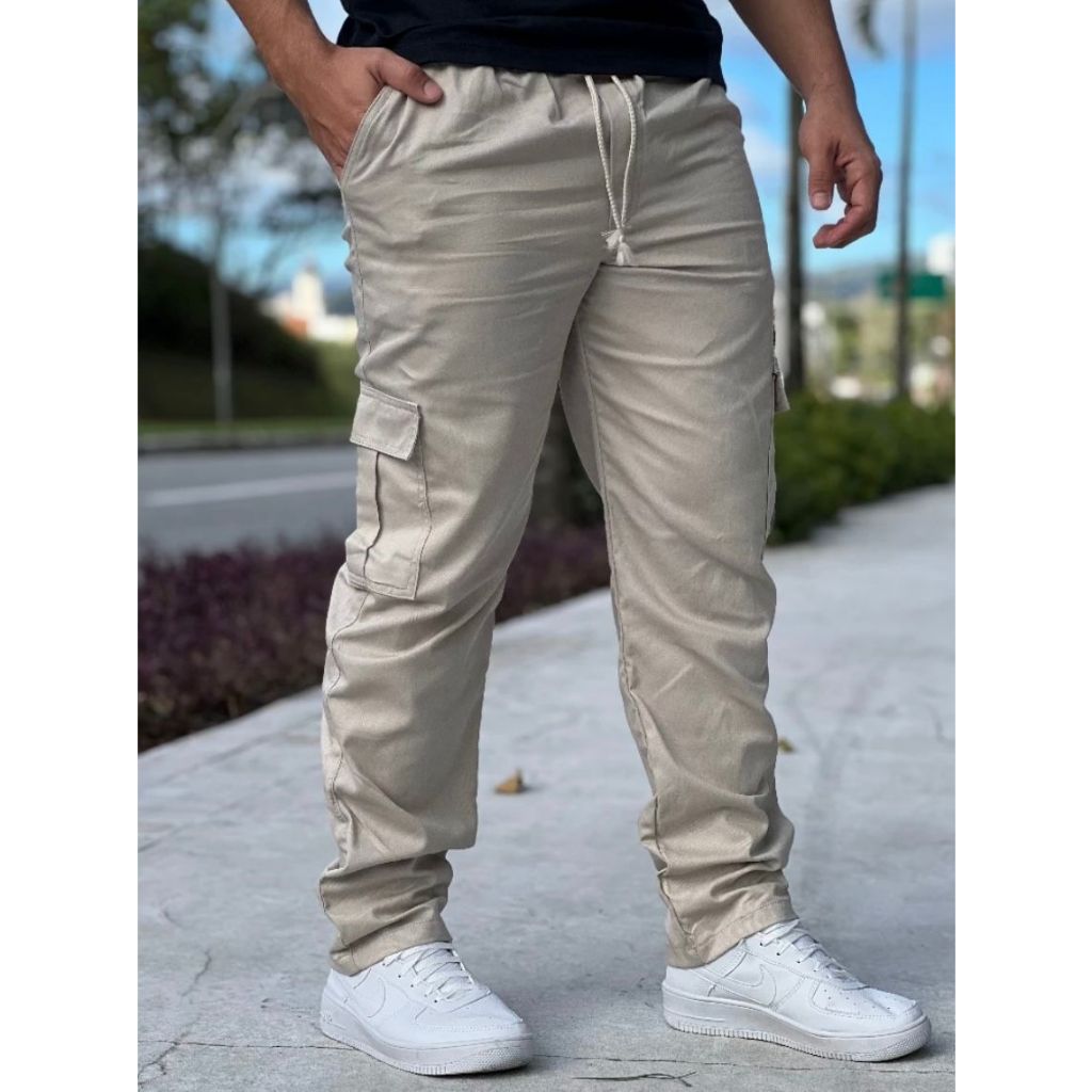 calça cargo unissex diversas cores