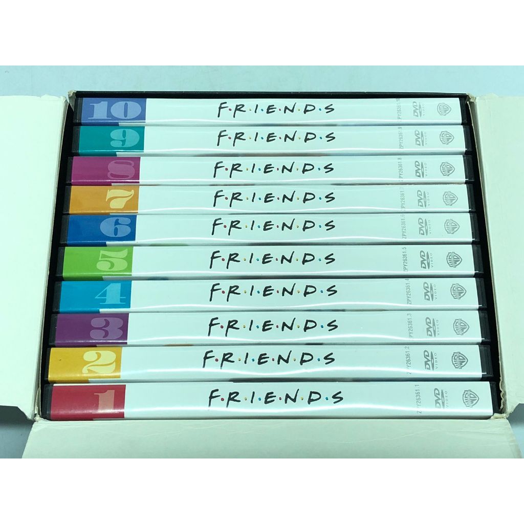 Dvd Box Friends Temporadas Completas 01 Ao 10 Legendado | Shopee