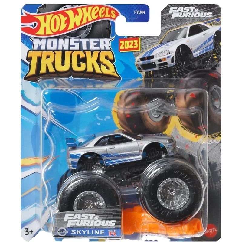 Carrinho Hot Wheels Laranja Shock Wave c/ Controle Remoto - Shop