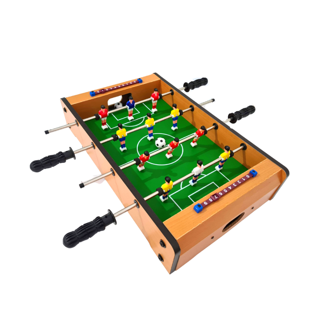 Mini Pebolim De Mesa Futebol De Mesa - Madeira Bolas Incluso Pebolim Pequeno Infantil