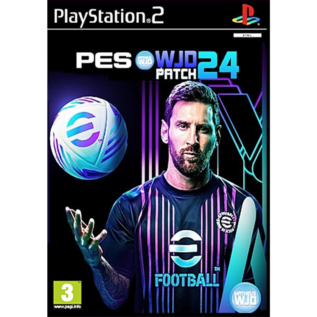 PES 2024 Efootball Playstation 2 / PS2 Shopee Brasil