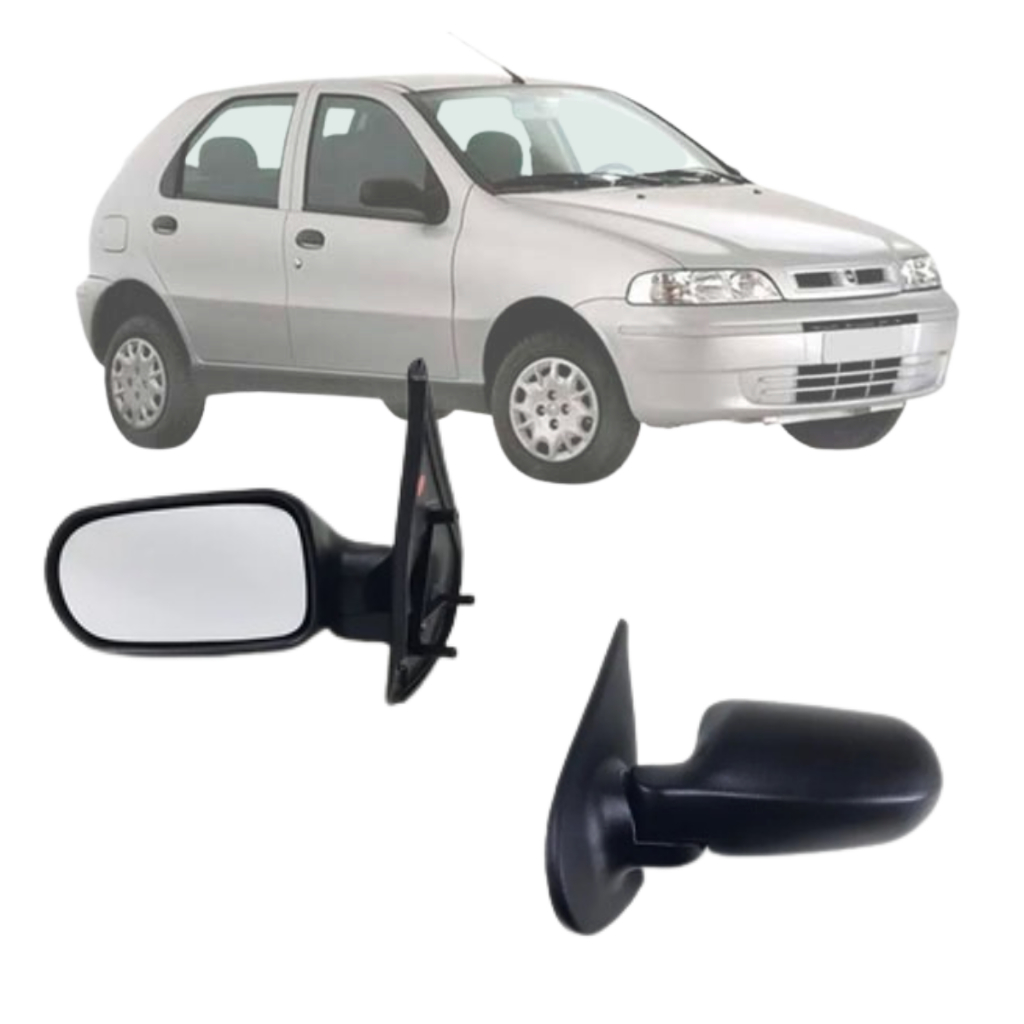 Retrovisor Palio Fire 2001 2002 2003 - 4 Portas Sem Controle | Shopee ...