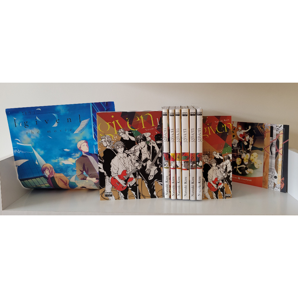 Given (Volumes 1 a 7), de Natsuki Kizu (Usado) | Shopee Brasil