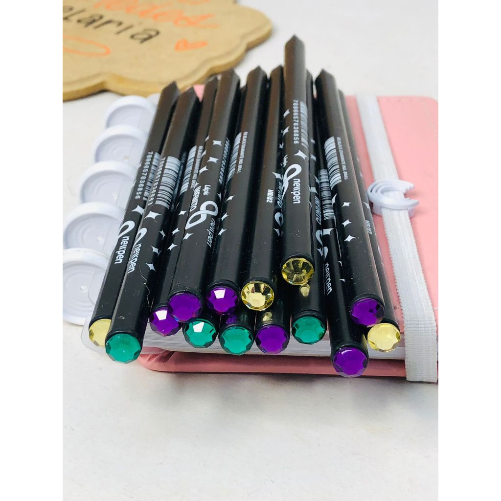 LAPIS INFINITO DIAMANTE NEWPEN BLACK | Shopee Brasil