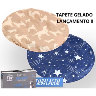 Tapete Gelado Verão Pet Cães Gatos Cachorro 50 X 65
