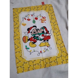 Pano de mesa natal do Mickey e Minnie Disney
