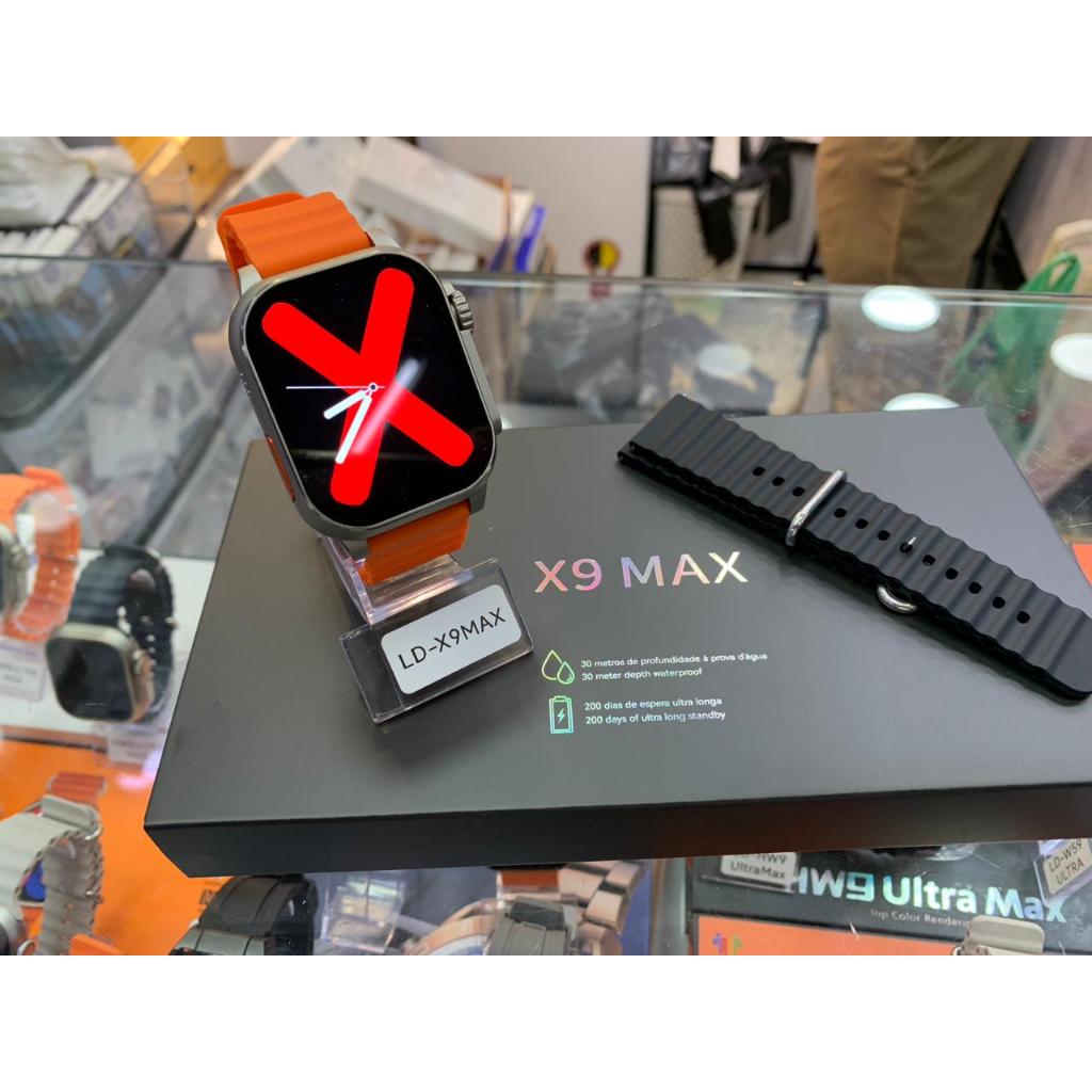 Smartwatch X9 Max A Prova D gua 30 Metros De Profundidade