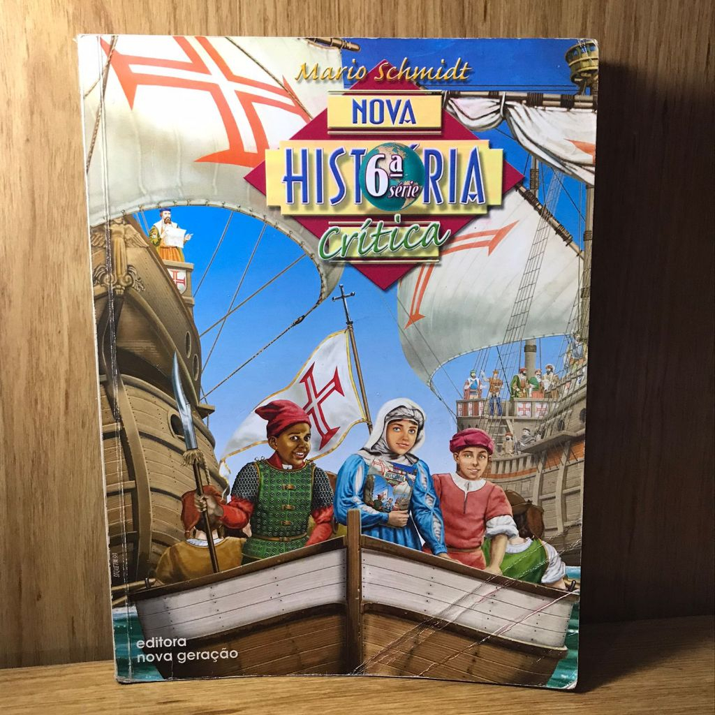 Nova História Crítica 6ª serie Mario Schmidt Shopee Brasil