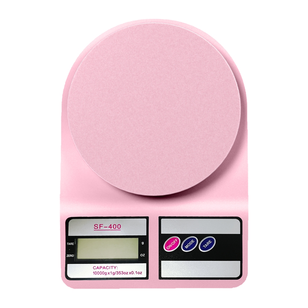 Kit 3/5 PCS Balança De Cozinha Digital Alta Precisão 1g ate 10KG Color Rosa Balanca Cozinha