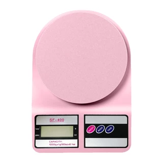 Kit 3/5 PCS Balança De Cozinha Digital Alta Precisão 1g ate 10KG Color Rosa Balanca Cozinha KD2136_ROSA em Oferta na Shopee