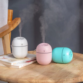 3 Unidades Mini Umidificador Nano Atomização De Grande Capacidade Com Conexão Usb Ultrassônico De Ar 220ml Promoção