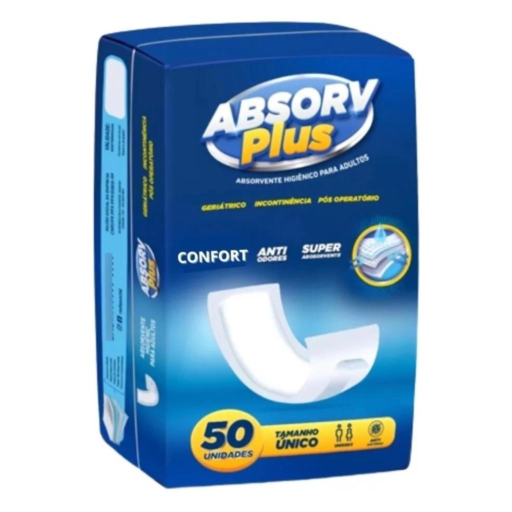 Absorvente Geriátrico Bigfral Regular Plus Kit 80 Unidades