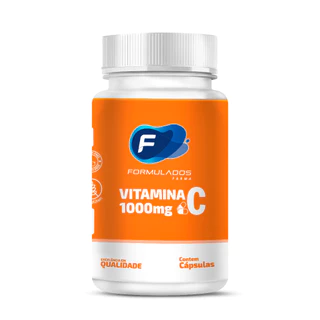 Vitamina C 1000mg Caps Melhora Imunidade Disposição + Energia Zero Açucar