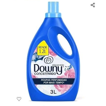 Amaciante Downy Brisa Intenso + Perfume - 3 litros