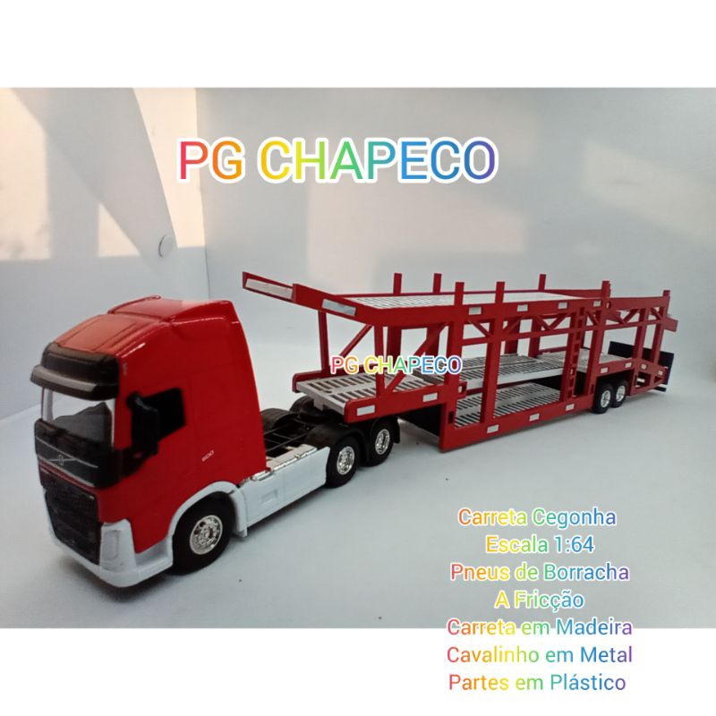 Miniatura Caminhão Articulado Volvo Hauler A60H - Construção - 8,0cm -  Majorette