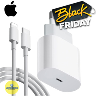Carregador Completo para Iphone Rapido Tipo C 20W PD Tomada