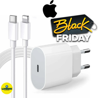 Carregador Iphone Original Tipo c Tomada e Cabo 20W PD Turbo
