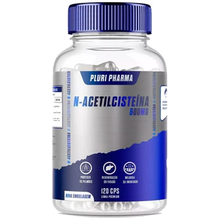 Nac - Acetilcisteina 600mg C/120 Cápsulas em Oferta na Shopee