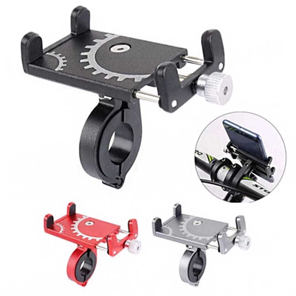 Suporte Celular Alumínio Universal Bike Bicicleta Moto Gps super resistente