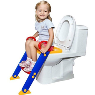 Assento Redutor Vaso Sanitário Com Escadinha Troninho Infantil Com Escada Menino ou Menina Colorido