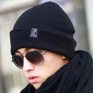 Touca Unissex Sport Forrada em Lã Inverno Quentinha Gorro Básico Cores e Modelos Variados