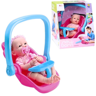 Bebê Conforto Com Boneca La New Reborn Infantil - Cotiplás 1848