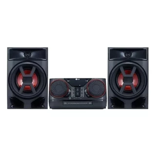 Mini System LG Xboom Ck43N Preto Com Bluetooth - 2 USB - FM 300w Rms