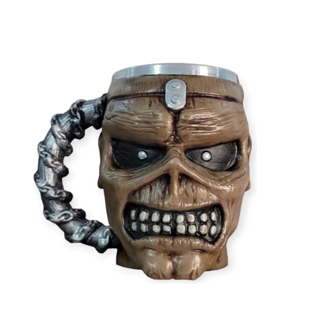 Caneca 3d Eddie The Trooper Iron Maiden Colecionável