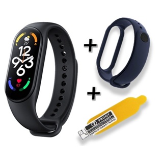Kit Xiaomi Mi Band 7 ORIGINAL + Pulseira + Película