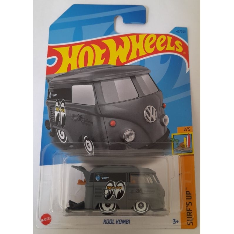ホットウィール MOON 4set Hot wheels kool kombi Moon cinza | Shopee Brasil