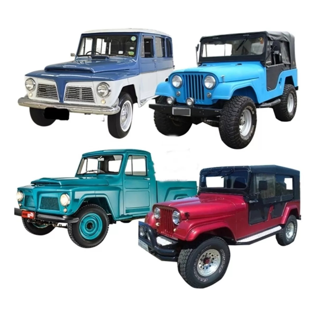 Cruzeta Semi-Eixo Dianteiro Diferencial Jeep Willys Rural F-75 82546 ...