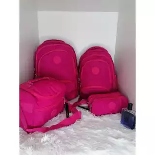 Kit de Mochilas com Estojo e Lancheira Dia a Dia
