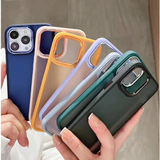Capa Capinha Space Acrilica Colorida Fosca Para iPhone 13/13 PRO/13 PRO MAX/14/14 PRO/14 PRO MAX