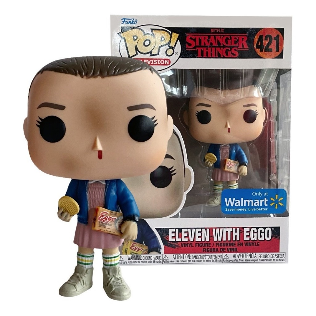 Funko Pop! Stranger Things - Eleven With Eggo #421 | Shopee Brasil