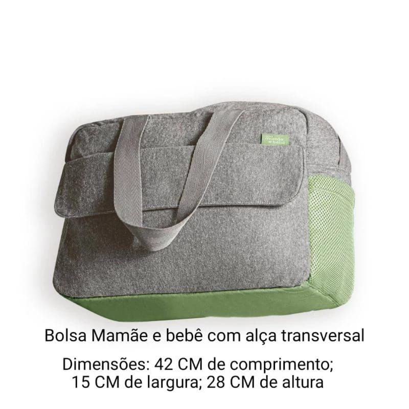 BOLSA MAMÃE E BEBÊ COM ALÇA TRANSVERSAL GRANDE