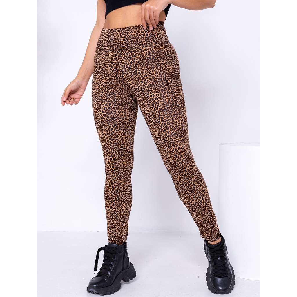 Legguing Flex Confort Silk & Luck Cós Alto Grossa Não Transparente. Você  não vai mais querer comprar outra legging!