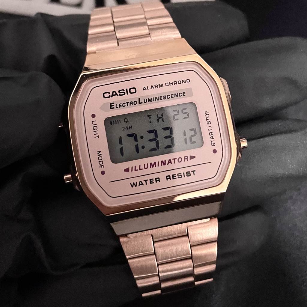 Casio a168 shops rosa