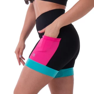 Short de Compressão Feminino Shorts Academia Para corrida Com Bolsos
