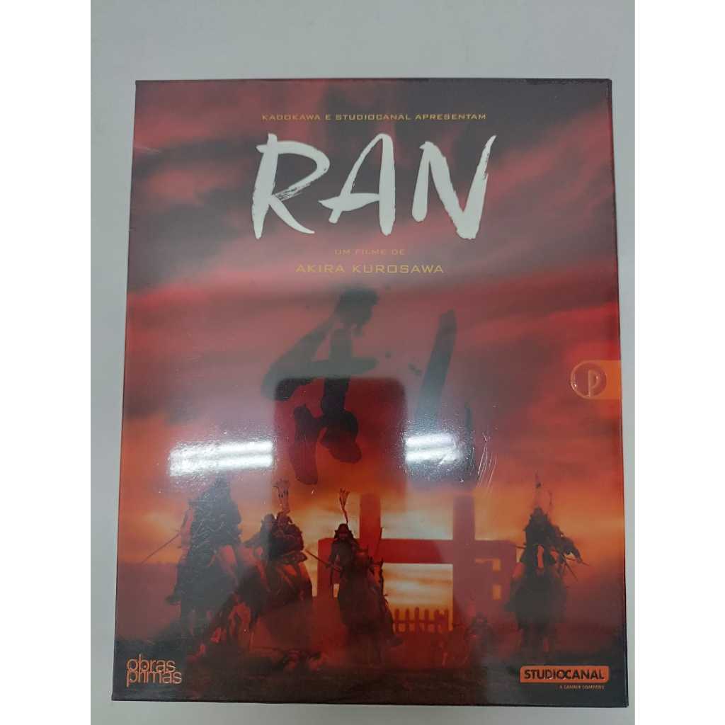Blu-ray - Ran (1985) - Edição da Obras-Primas - 1 Blu-ray + 1 DVD - NACIONAL - RAÍSSIMO