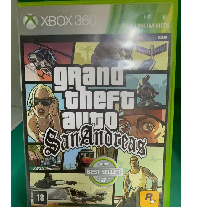 Game Grand Theft Auto: San Andreas gta - Xbox 360 em Promoção na