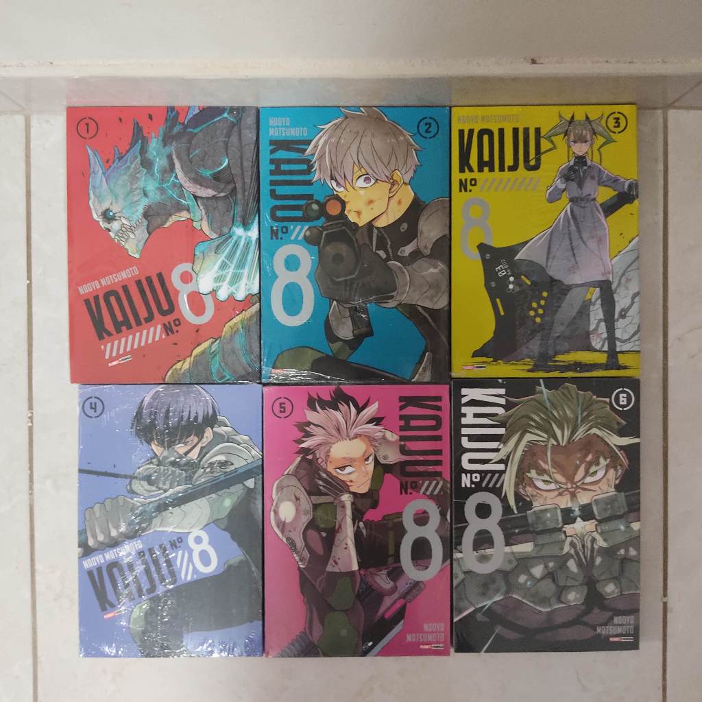 Kaiju nº 8 - Volumes 1 ao 6