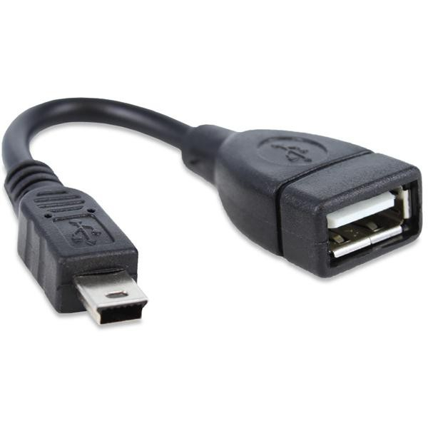 Cabo OTG V3 Adaptador USB Femea para Mini/V3 Macho