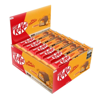 Chocolate KitKat Mini Moments Caramel 24un de 34,6g Nestlé
