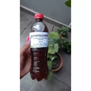 Biofertilizante 500ml - Adubo Líquido Chorume de minhoca