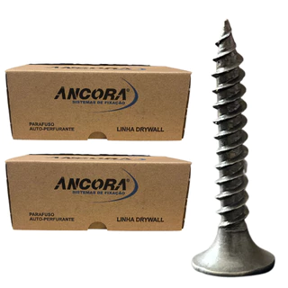 Parafuso Para Drywall Gn 25 3,5x25mm Ponta Agulha Ancora De Qualidade Em Oferta