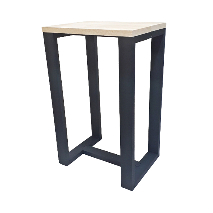 Banqueta multifuncional para apoio de impressora e micro ondas Banqueta alta de canto para apoio de objetos encaixe rabo de andorinha - Não é MDF é madeira de verdade